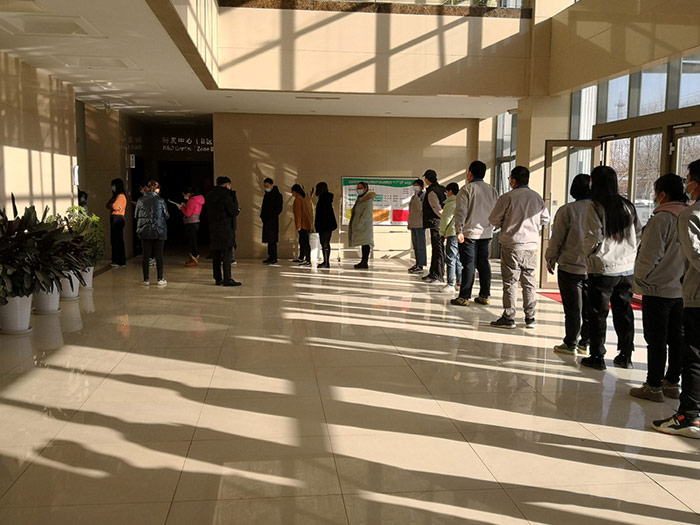 太阳集团tyc4633员工核酸检测